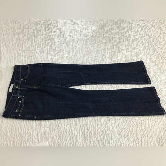 LEVI'S 545 Womens Dark Denim Low Boot Cut Stretch Jeans - Picture 5 of 10